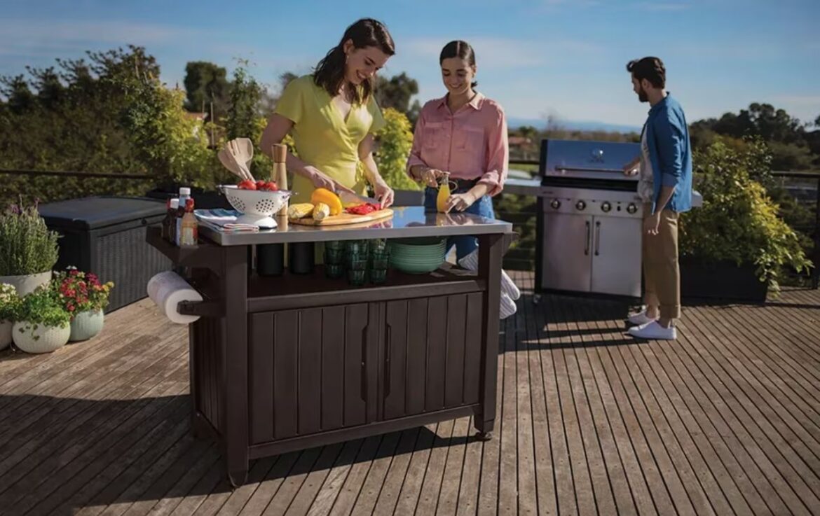 La cocina sale al jardín: Keter propone una nueva forma de disfrutar el exterior sin obras ni mantenimiento