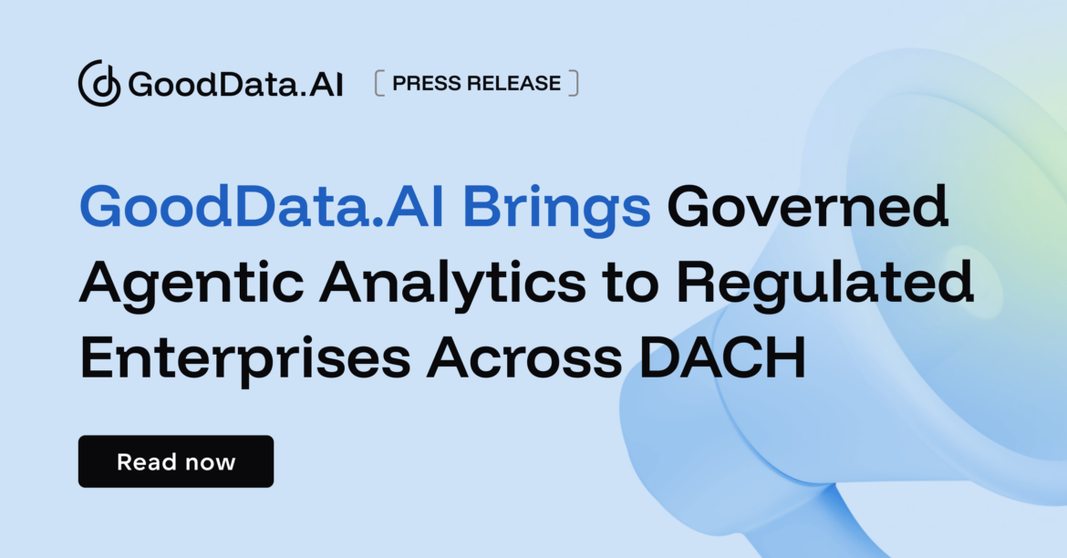 GoodData.AI lleva la analítica agéntica gobernada a las empresas reguladas de la región DACH