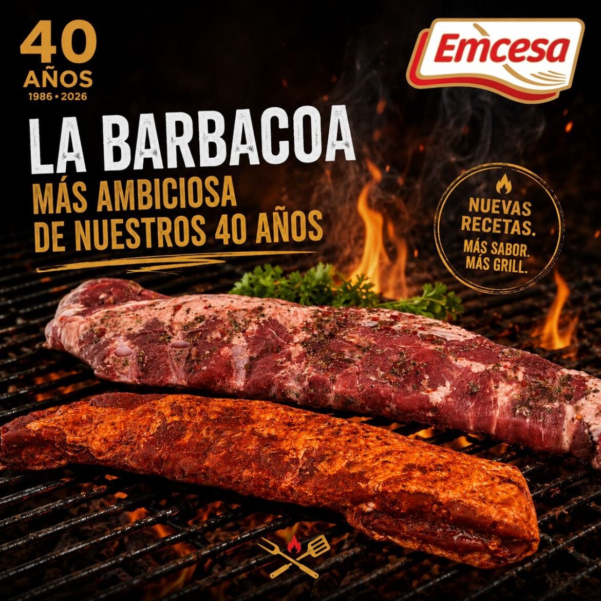 Emcesa propone este verano la barbacoa más ambiciosa de sus 40 años