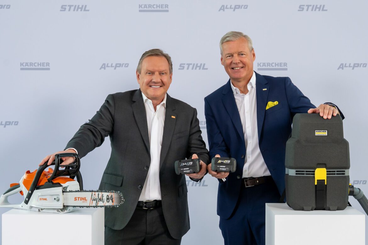 Kärcher y STIHL lanzan una alianza pionera en batería