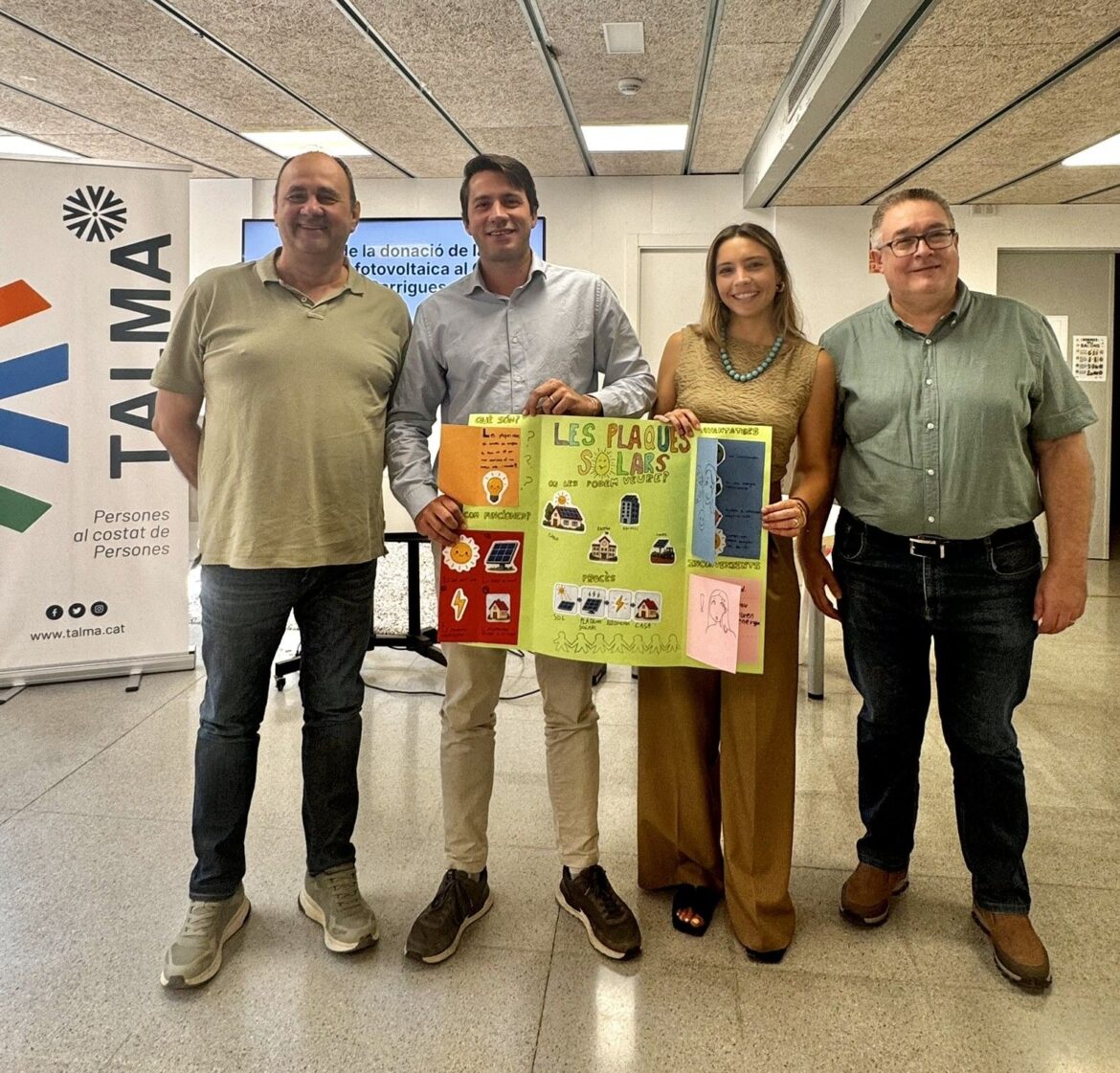 Proton Future dona a la Asociación TALMA una planta fotovoltaica de 10 kW para el CRAE Les Garrigues