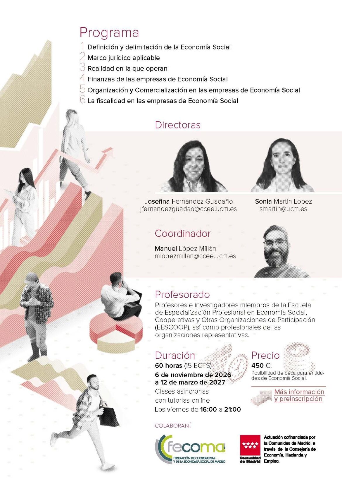 Formarse para trabajar y emprender en Economía Social: dos programas universitarios con matrícula abierta