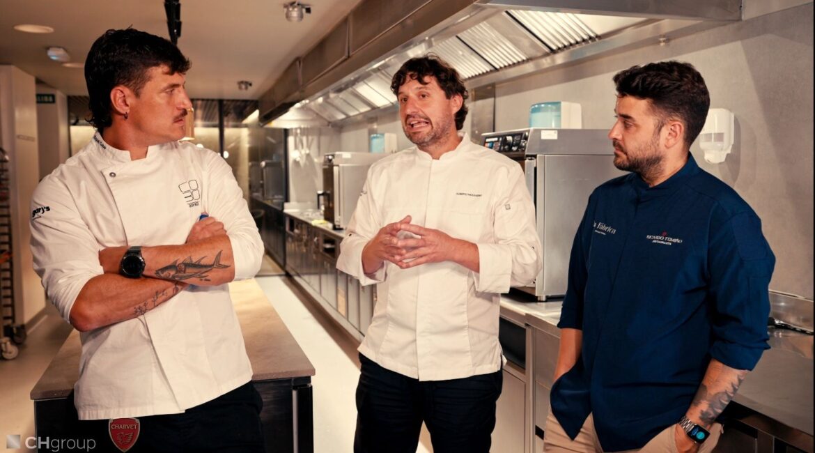 Miguel Cobo, Alberto Molinero y Ricardo Temiño cuentan cómo se diseña la cocina de un estrella Michelin