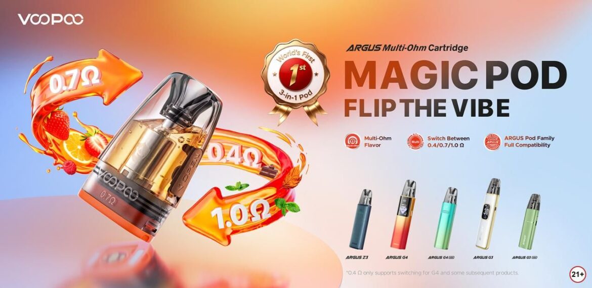 Más allá de la publicidad: cómo el cartucho ARGUS Multi-Ohm aporta magia al vapeo