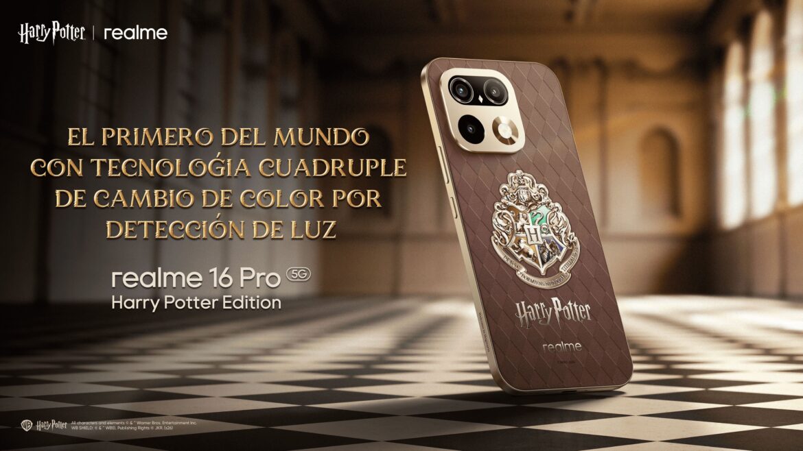 realme lanza el realme 16 Pro Harry Potter Edition: el primer móvil personalizado de Harry Potter en España