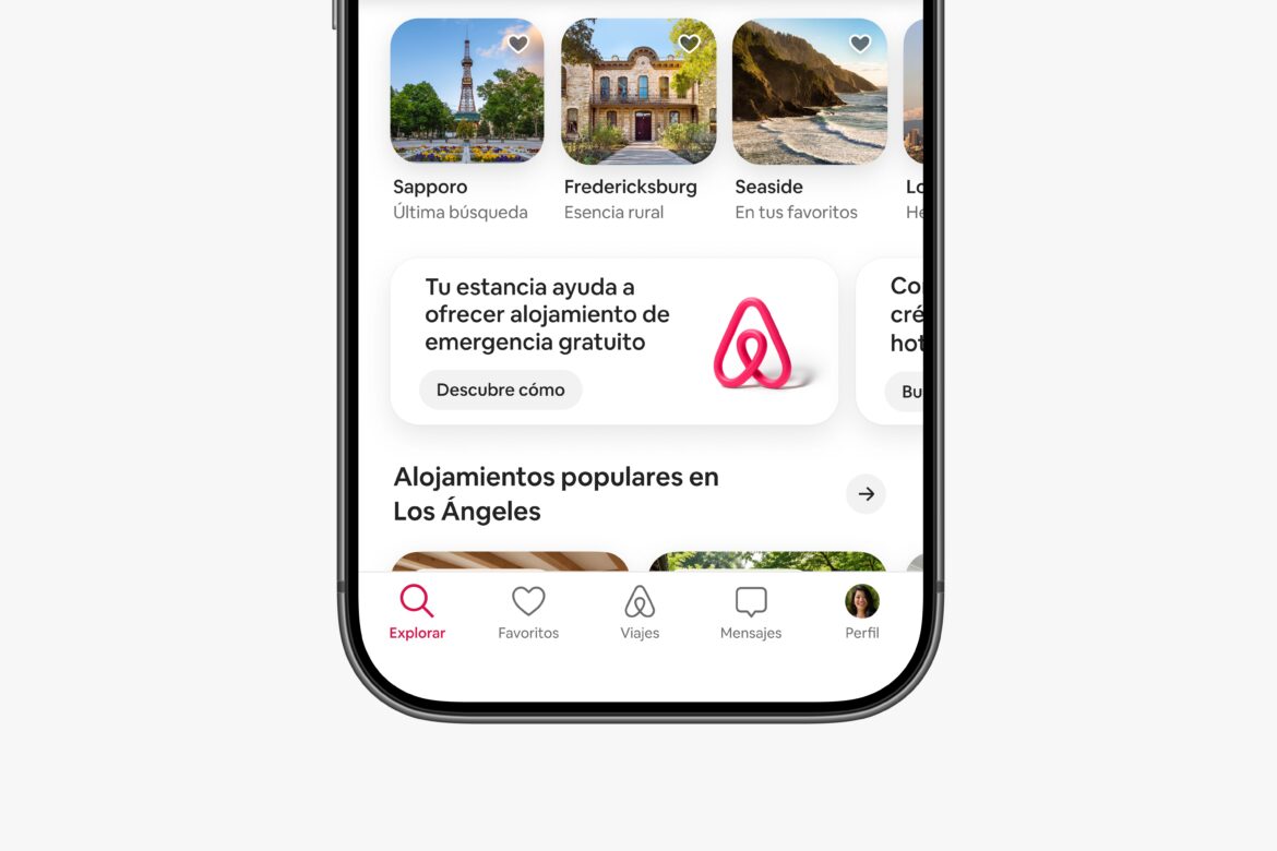 A partir de hoy, cada alojamiento que se reserve en Airbnb ayudará a dar un techo a personas que lo necesitan