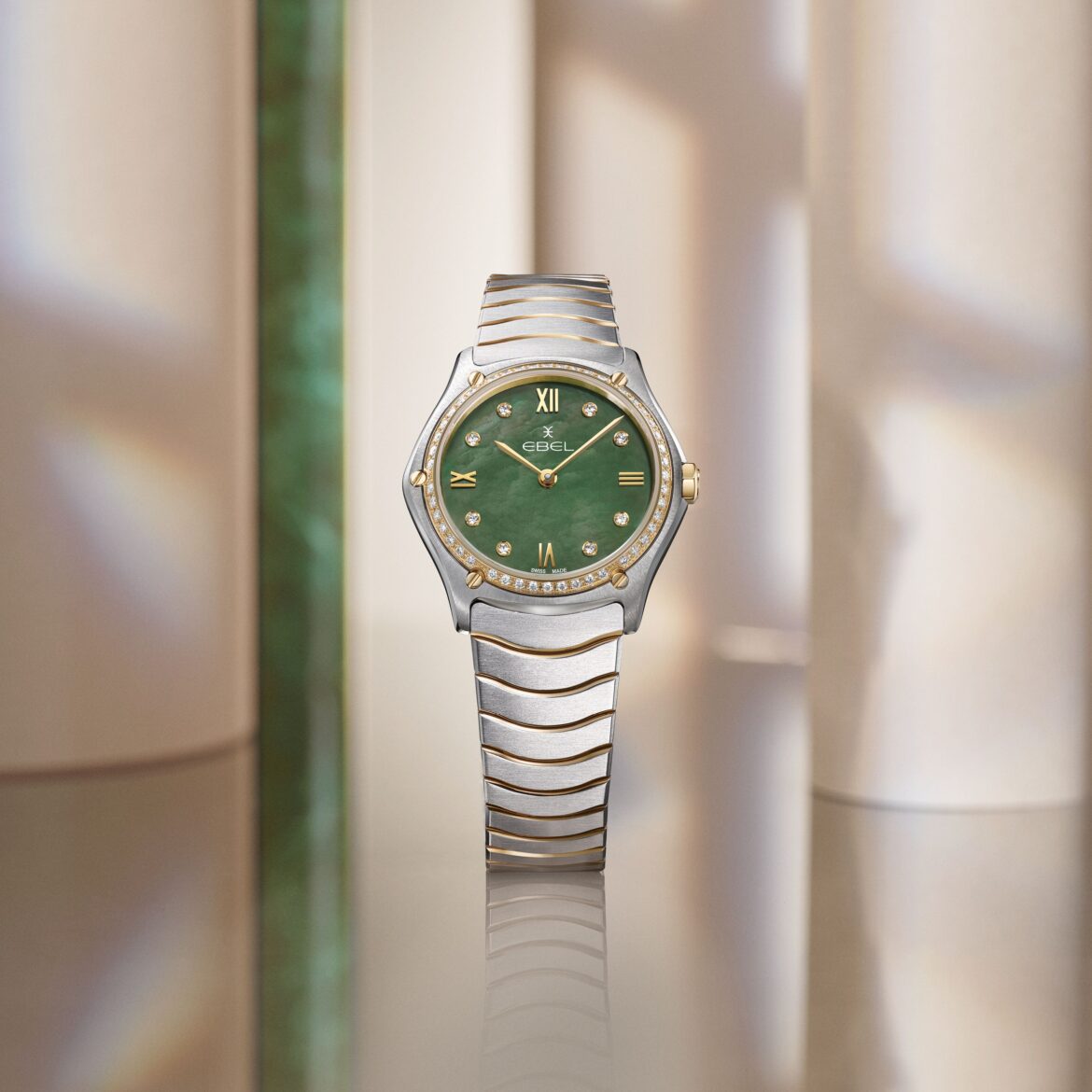 EBEL Sport Classic Sage Green: la elegancia se viste de verde salvia