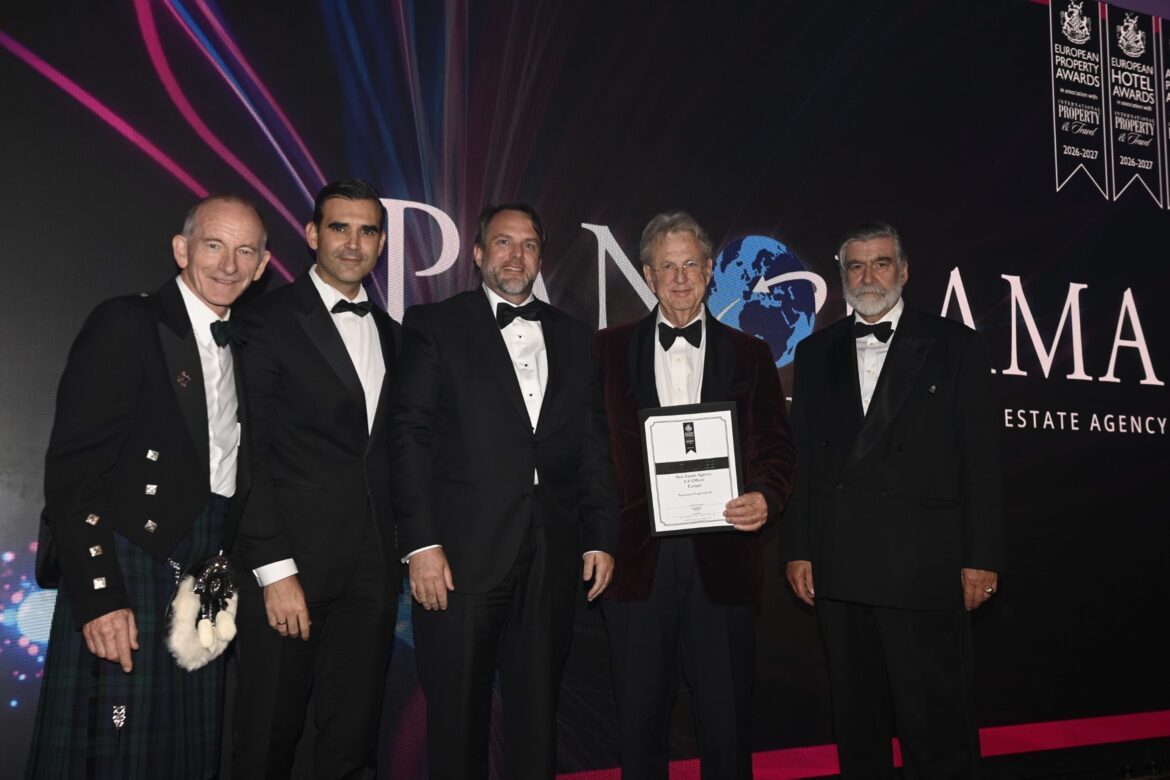 Panorama Properties, reconocida por cuarta vez como Mejor Agencia Inmobiliaria de España